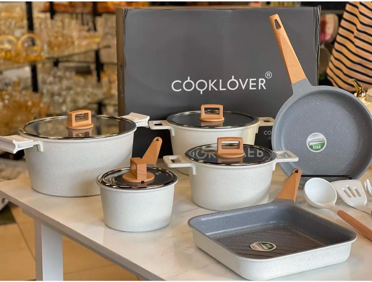 cooking pots and cooking pans