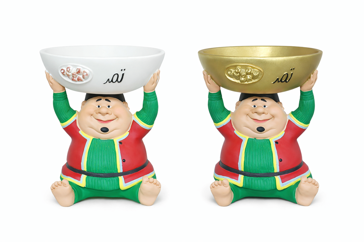 تمثال رمضاني خزف بورسلين بوعاء علوي