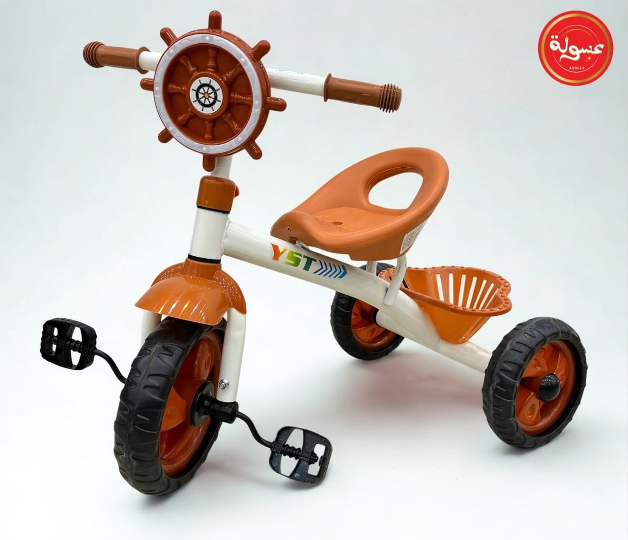 عجلة علي شكل سفينة مميزة للاطفال