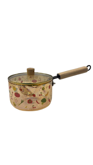 Heat Resistant Glass Saucepan with Lid – Oven Safe Transparent Cooking Pot