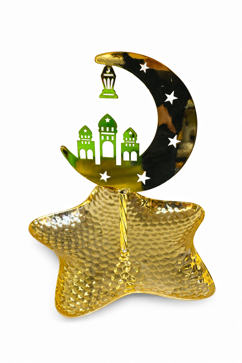 تمرية هلال ونجمة ذهبي