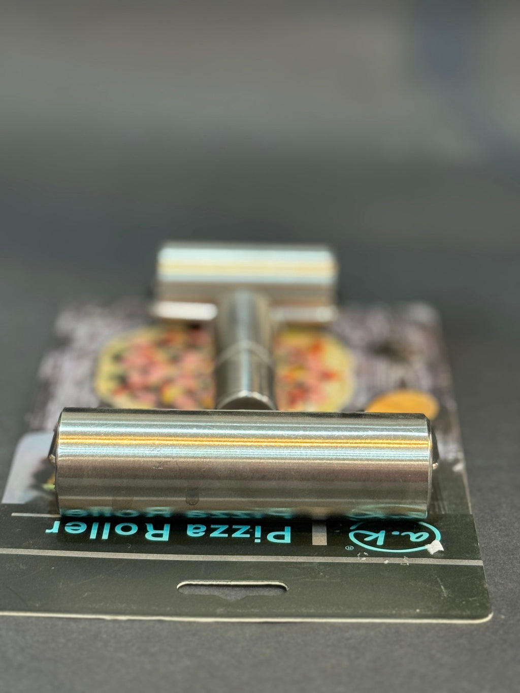 نشابة ستانلس ستيل مزدوجة مزودة بيد - فضي