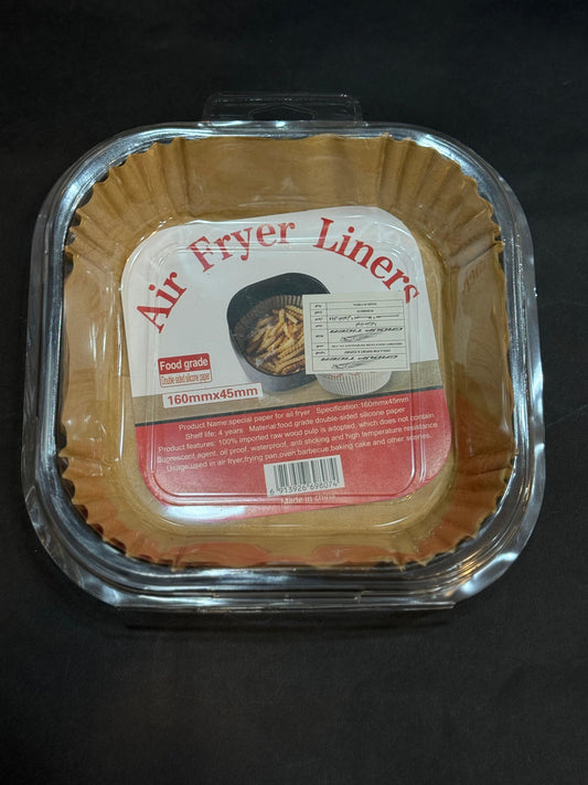 ورق ايرفراير مربع 16سم 50ق