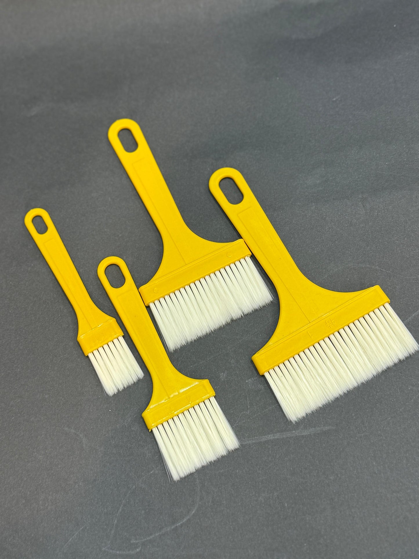 مجموعة مكونة من 4 قطع من فرشاة الشواء وفرشاة المعجنات وفرشاة الخبز وفرشاة الطبخ وفرشاة المطبخ