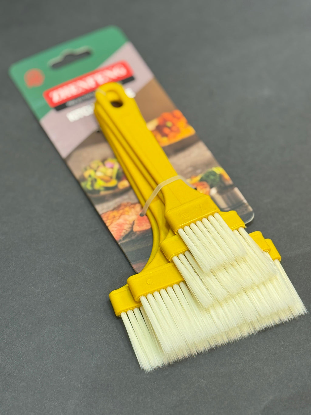 مجموعة مكونة من 4 قطع من فرشاة الشواء وفرشاة المعجنات وفرشاة الخبز وفرشاة الطبخ وفرشاة المطبخ