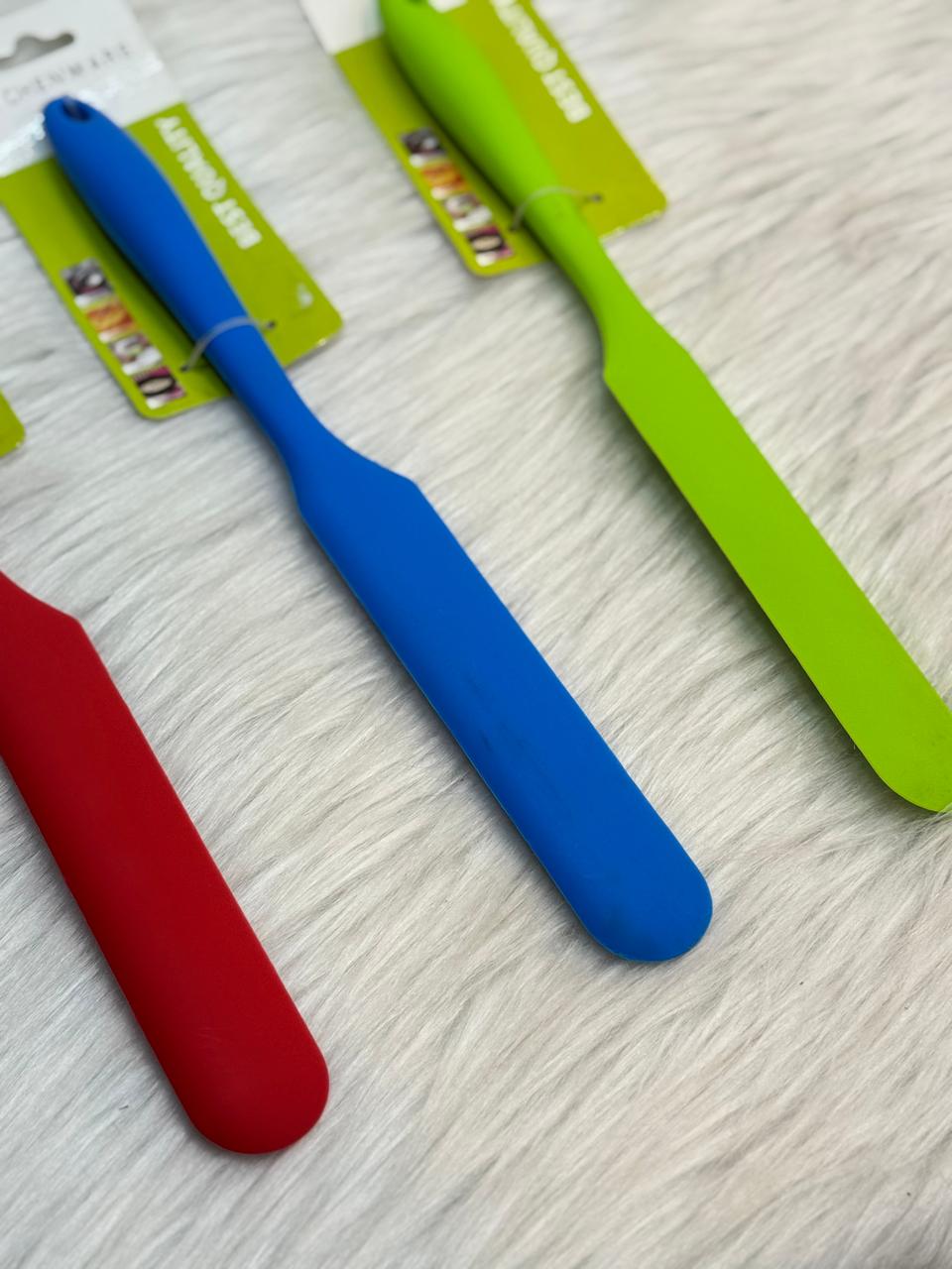 سكين سيليكون أدوات الخبز مقاومة للحرارة مكشطة