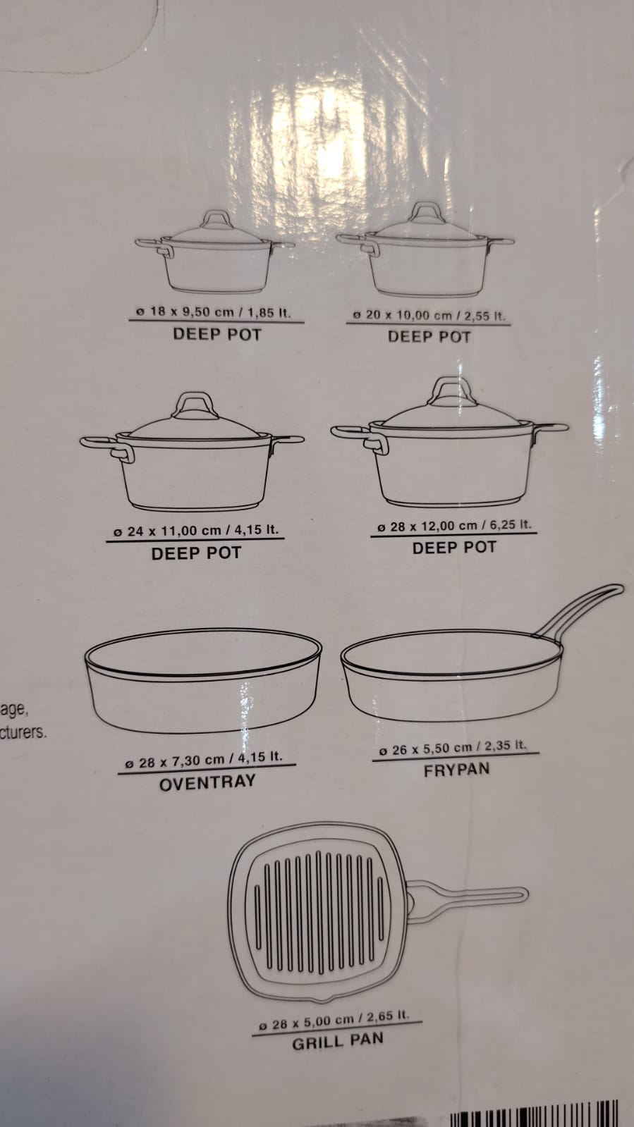 طقم حلل جرانيت مميز من ldeal home