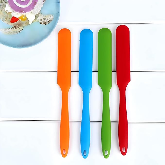 سكين سيليكون أدوات الخبز مقاومة للحرارة مكشطة