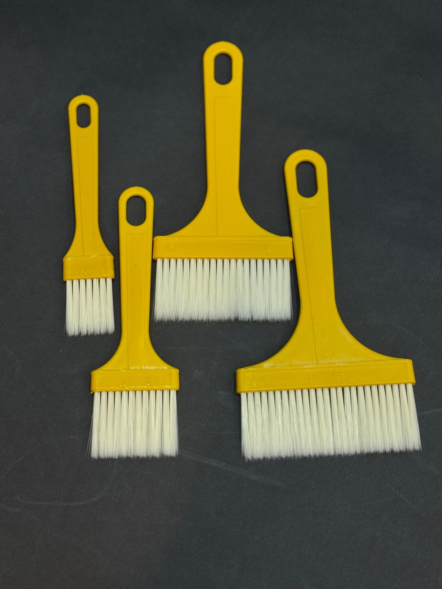 مجموعة مكونة من 4 قطع من فرشاة الشواء وفرشاة المعجنات وفرشاة الخبز وفرشاة الطبخ وفرشاة المطبخ