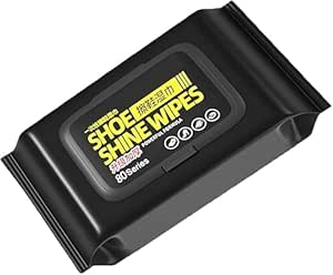 مناديل مبللة لتلميع الاحذية