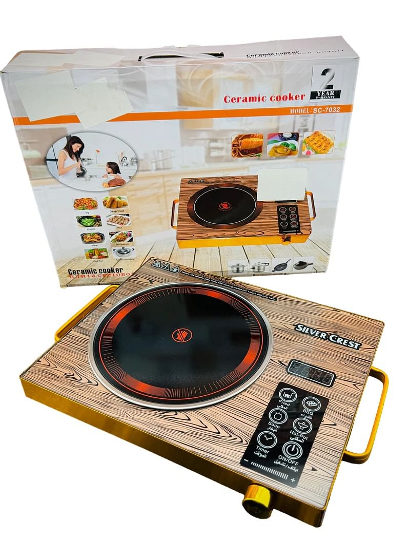 أدوات مطبخ موقد خزفي بحلقة واحدة