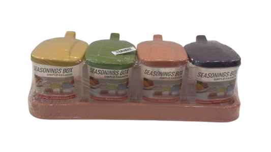 Spice Set – 3 Jars with Tray